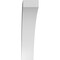 Ekena Millwork 6-in. W x 22-in. D x 26-in. H Thorton Architectural Grade PVC Knee Brace BRCP06X22X26THR - alternate 3